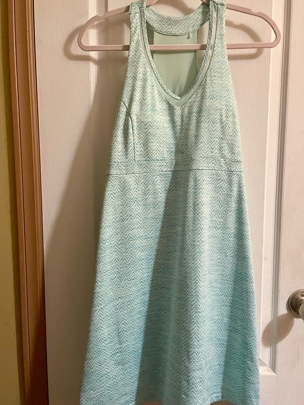 Mondetta Mint Chevron Tank Top